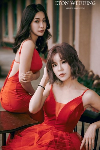 閨蜜婚紗,閨蜜寫真,姐妹照,姐妹寫真